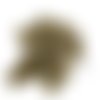 31 boutons en résine vert - 18mm - tr3221