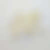 25 boutons en résine blanc cassé - 11mm - tr3251