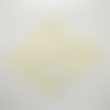 9 boutons en résine jaune / ivoire - 25mm - tr3245