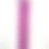1 fermeture éclair fuchsia - 16cm - maille nylon