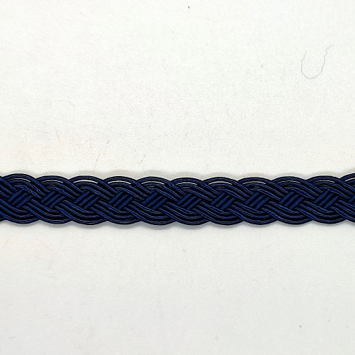 5m de galon polyester bleu foncé - 10mm