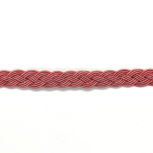 3m de galon polyester rose - 10mm