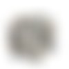 33 boutons en résine gris et marron dessous - 15mm - tr3302