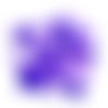38 boutons en résine lilas et violet - 14mm - tr3406