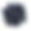 30 boutons en résine noir - 18mm - tr4154