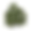 30 boutons en résine vert - 15mm - tr3569