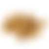 38 boutons en résine marron et beige - 15mm - tr3584