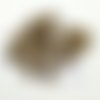 29 boutons en résine doré - 15mm - tr3690