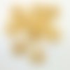 10 boutons en résine beige - 21mm - tr3869