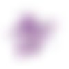 33 boutons en résine lilas - 10mm et 12mm - tr3936