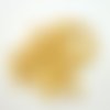 44 boutons en résine beige - 13mm - tr3985