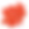 35 boutons en résine rouge - 18mm - tr3991