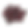26 boutons en résine marron - 15mm - tr3779