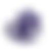 24 boutons en résine lilas foncé / violet - 14mm - tr3761