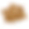 21 boutons en bois marron - 17mm - tr3784