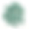 35 boutons en résine vert - 15mm - tr3836