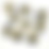 9 boutons en résine gris dégradé - 26mm - tr4069
