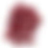 40 boutons en résine bordeaux - 14mm - tr4106bis