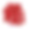 35 boutons en résine rouge foncé - 15mm - tr4128