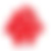 20 boutons en résine rouge - 18mm - tr4129