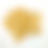 30 boutons en résine beige - 18mm - tr4134