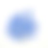 24 boutons en résine bleu clair (fleur) - 12mm - tr4178