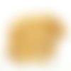 32 boutons en résine beige haute couture lanvin - 15mm - tr4171