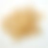 25 boutons en résine beige sonia rykiel - 15mm - tr4180