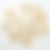 15 boutons en résine beige haute couture lanvin - 20mm - tr4194