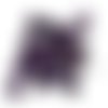 35 boutons en résine violet - 14mm - abd10