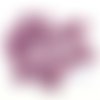 30 boutons en résine rose / fuchsia - 12mm - abd129