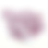 11 boutons en résine rose / fuchsia - 15mm - abd130