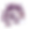 13 boutons en résine violet - 14/15mm - abd139