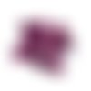 14 boutons en résine violet - 17mm - abd142