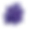25 boutons en résine violet - 18mm - abd284
