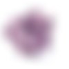 14 boutons en résine violet / lilas - 17mm - abd285