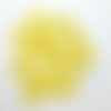 18 boutons en résine jaune - 18mm - abd325