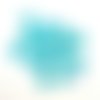 19 boutons en résine bleu - 18mm - abd326