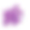 12 boutons en résine lilas - 15mm - abd391