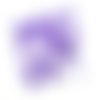23 boutons en résine lilas -  14mm et 12mm - abd435