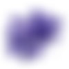 22 boutons en résine violet - 15mm - abd437