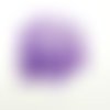 38 boutons en résine lilas - 11mm - abd440