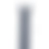 1 fermeture éclair gris - 18cm - non séparable , maille métal