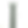 1 fermeture éclair gris / vert - 18cm - non séparable , maille nylon