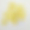 13 boutons en résine jaune - 15mm - abd499