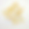 9 boutons en résine jaune et orange - 20mm et 15mm - abd516