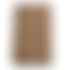 1 thermocollant sans coudre pour tous tissus -  beige foncé / marron
