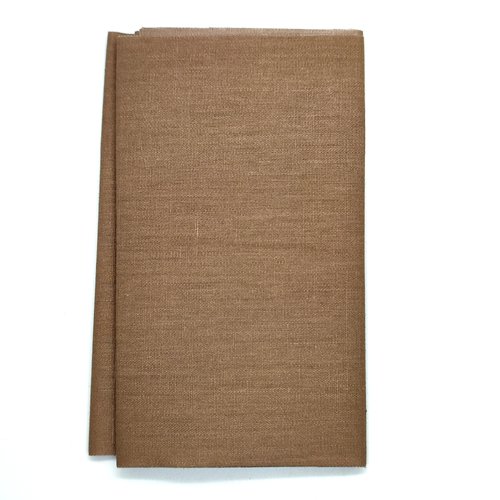 1 thermocollant sans coudre pour tous tissus -  beige foncé / marron