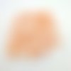 13 boutons en résine orange clair - 23mm - 18mm et 15mm - abd554