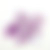27 boutons en résine lilas - 11mm - abd630